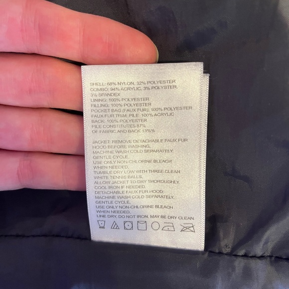 Laundry by Shelli Segal Women's Winter Gray Coat Jacket Medium - Picture 5 of 12